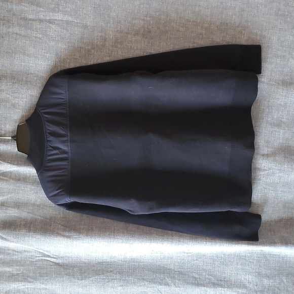 Infinity Linearflex Mixed Media Sweater Jacket - Picture 2 of 14